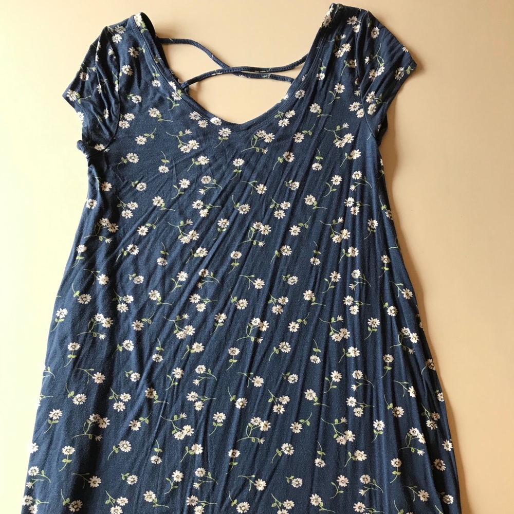 Floral Tee shirt dress